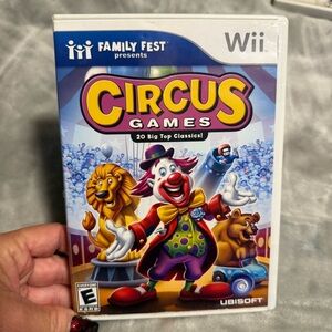 Family Fest Presents: Circus Games Nintendo Wii Complete CIB